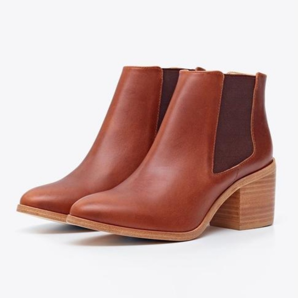 Nisolo Brown Heeled Boots